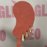 Orecchini - Goccia Chic Gold Big