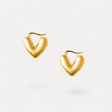 Orecchini Amoré Passion - Cuore Hoop