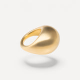 Anello Scultura Opaco - Oro