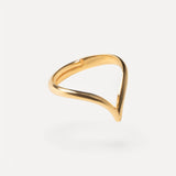 Anello V Minimal - Oro