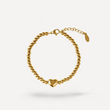 Bracciale Beads con Cuore