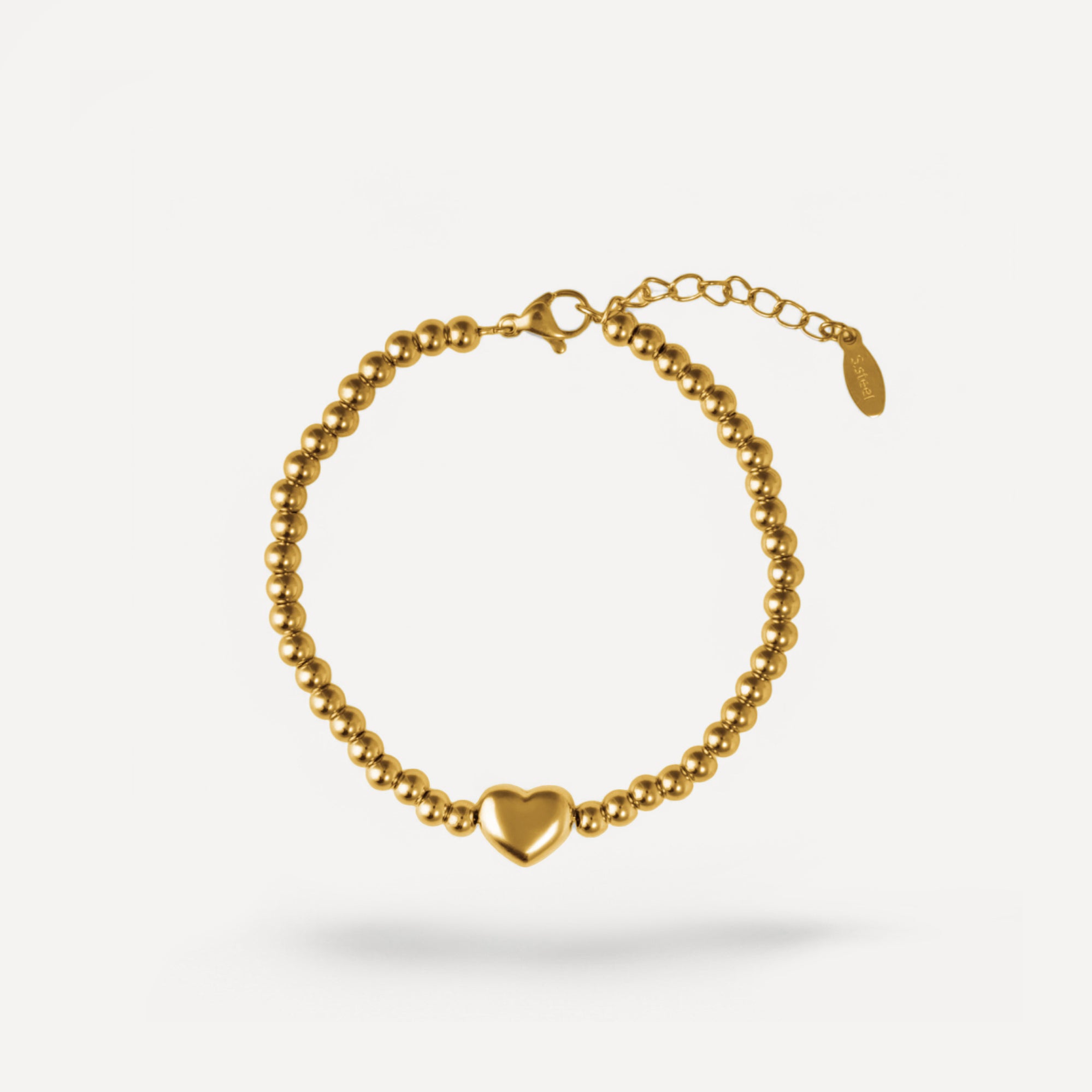Bracciale Beads con Cuore