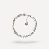 Bracciale a Rondelle Lucide - Argento