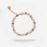Bracciale a Rondelle Bicolore