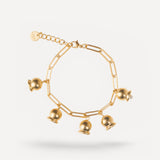 Bracciale a Catena con Campanelle - Oro