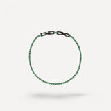 Bracciale Tennis con Chiusura Geometrica