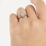 Anello con Cuore Incastonato