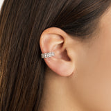 Ear Cuff con Zirconi - Argento