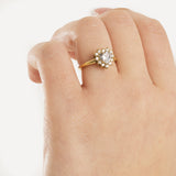 Anello con Cuore Incastonato