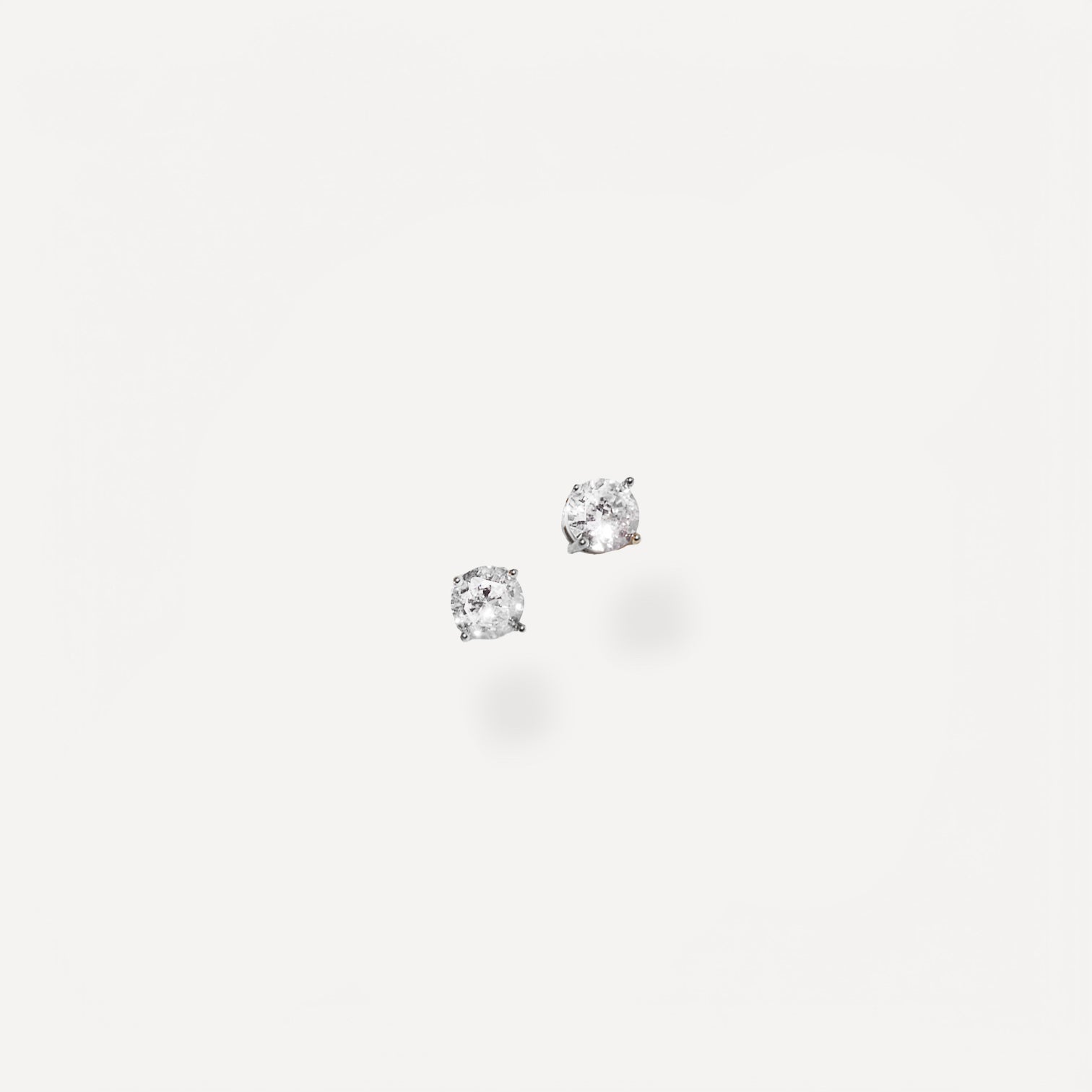 Coppia Orecchini Punto Luce - Colore Bianco